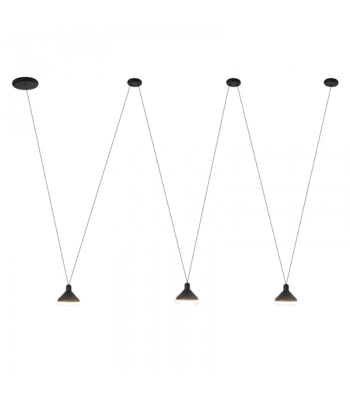 Lámpara Colgante SIRIO 24W 1770Lm Negro