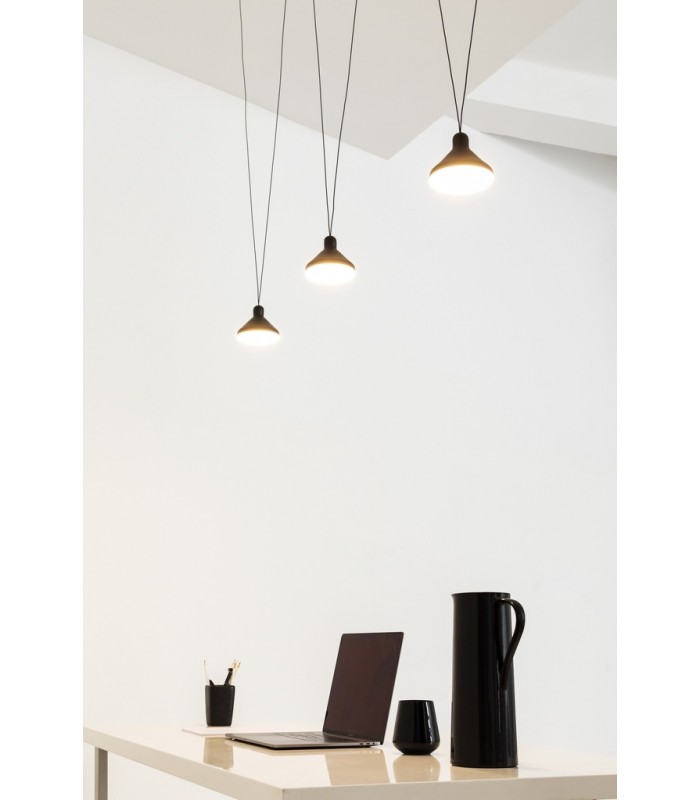 Lámpara Colgante SIRIO 24W 1770Lm Negro
