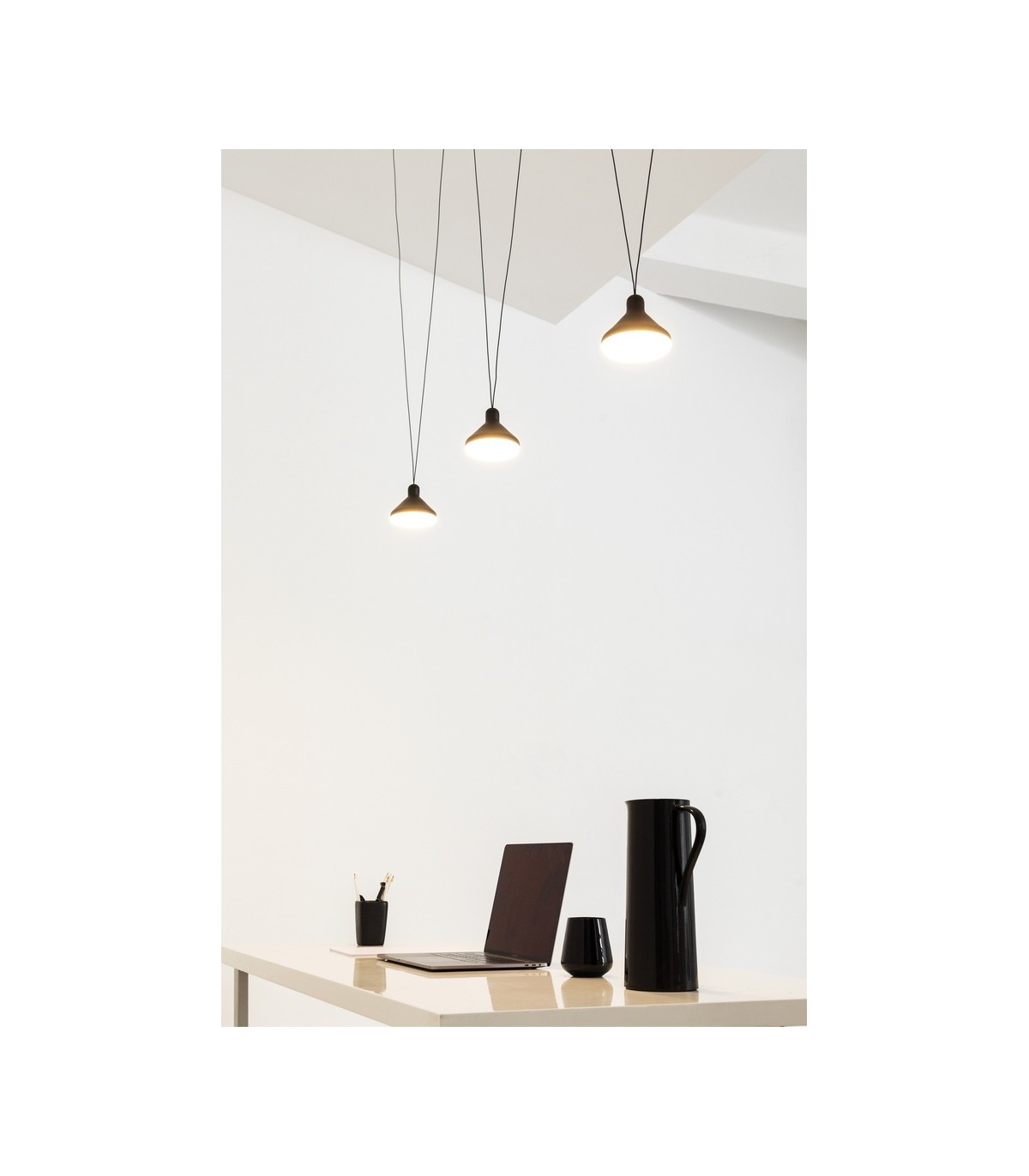 Lámpara Colgante SIRIO 24W 1770Lm Negro
