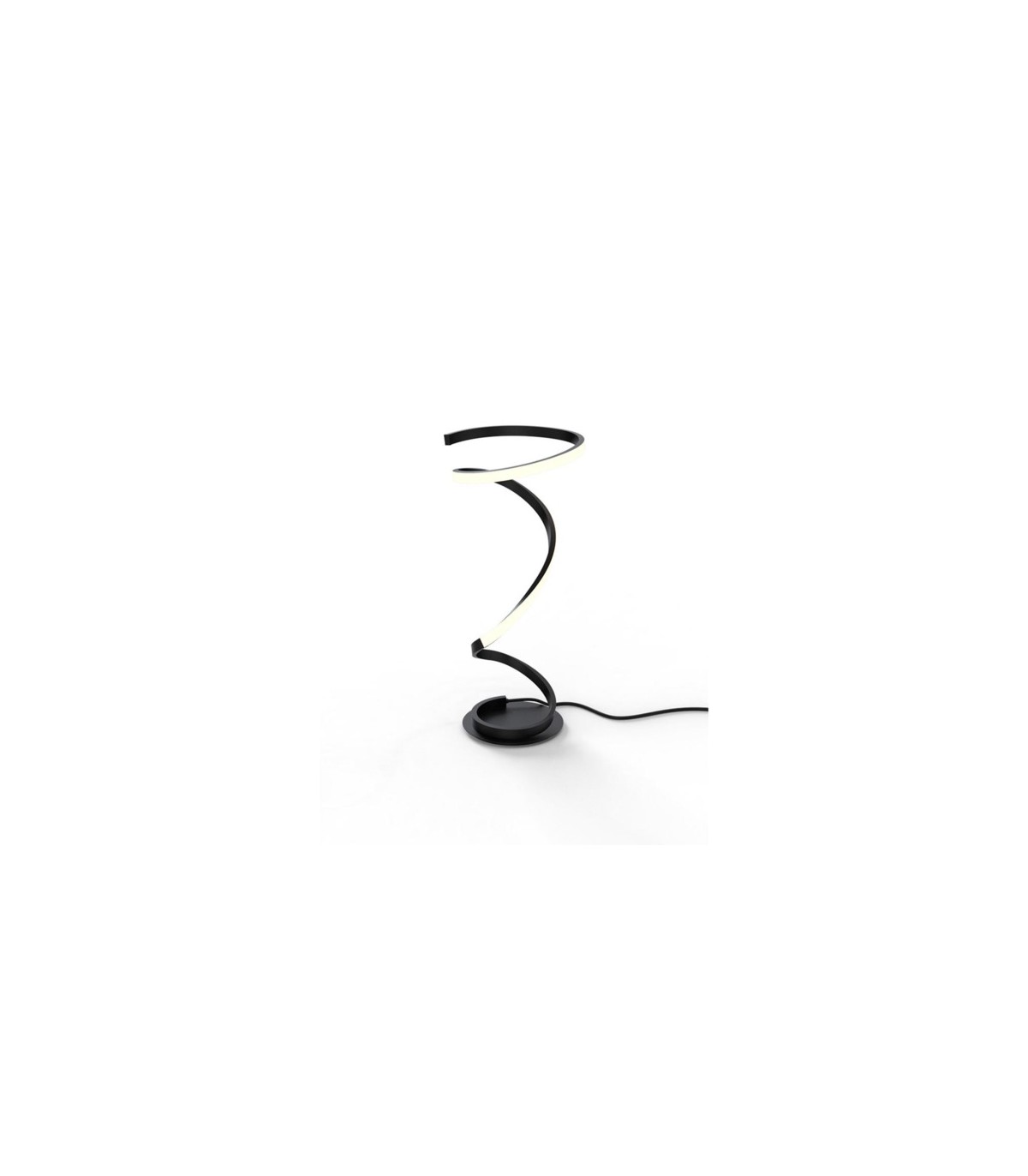 Lámpara Sobremesa HELIX 20W 1600Lm Negro