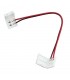 Ficha con cable para unir tiras de LED 8mm