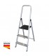 Escalera aluminio 3 peldaños Max. 150kg GSC