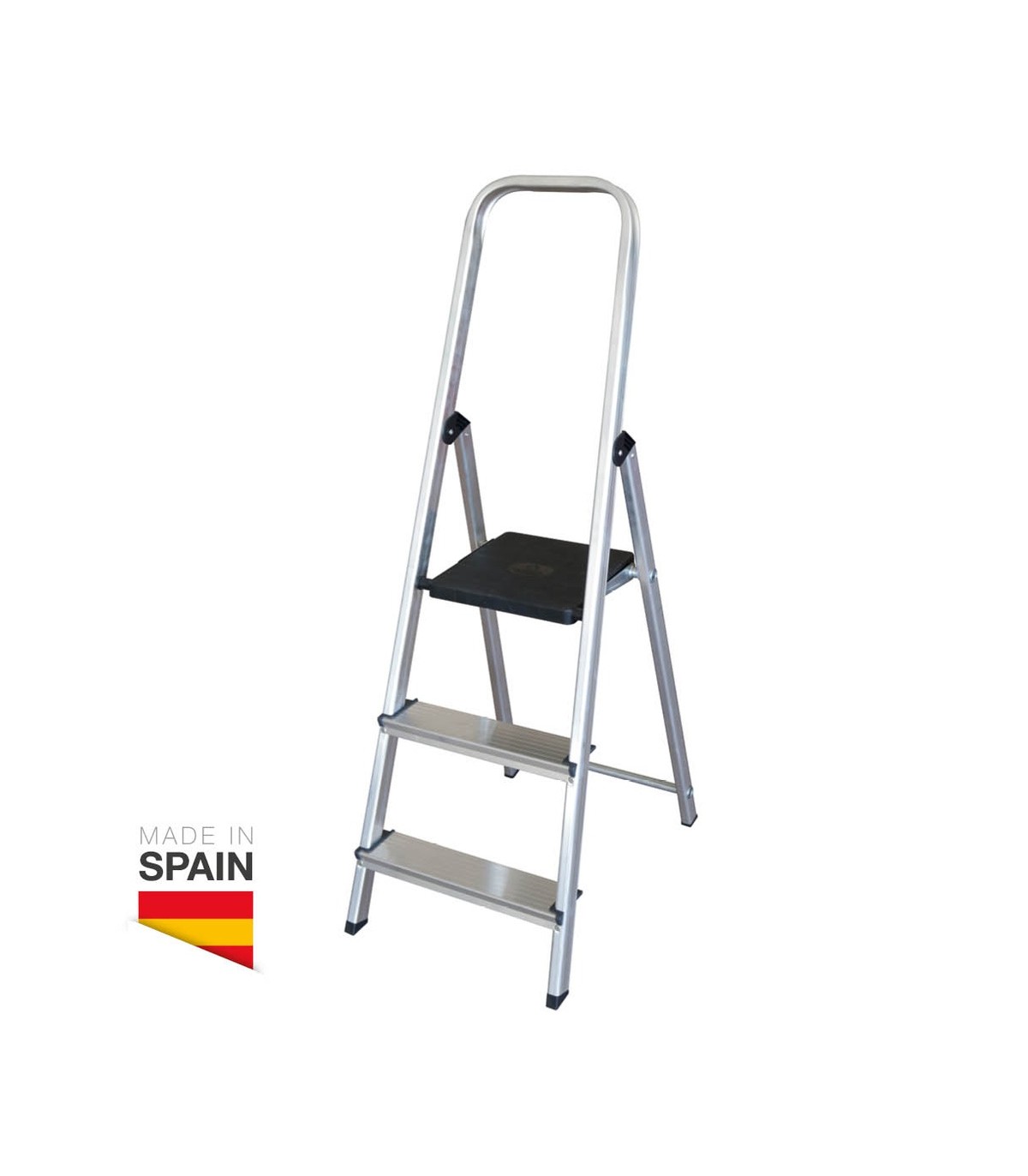 Escalera aluminio 3 peldaños Max. 150kg GSC