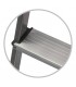 Escalera aluminio 3 peldaños Max. 150kg GSC