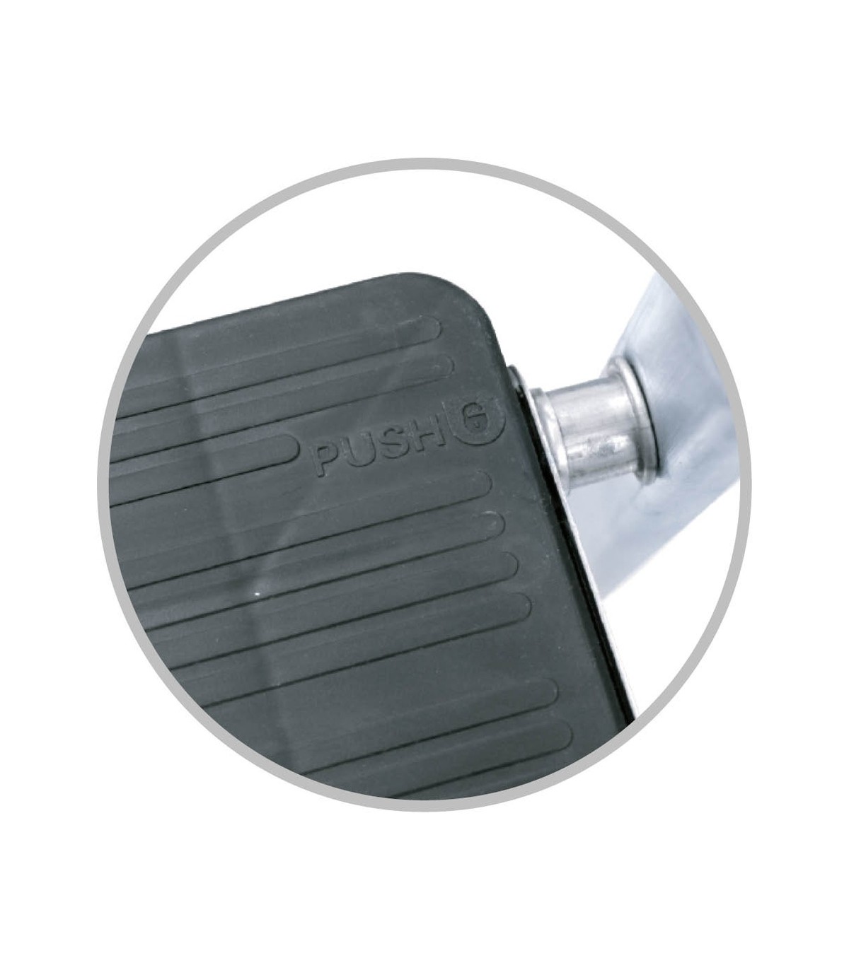 Escalera aluminio 4 peldaños Max. 150kg GSC