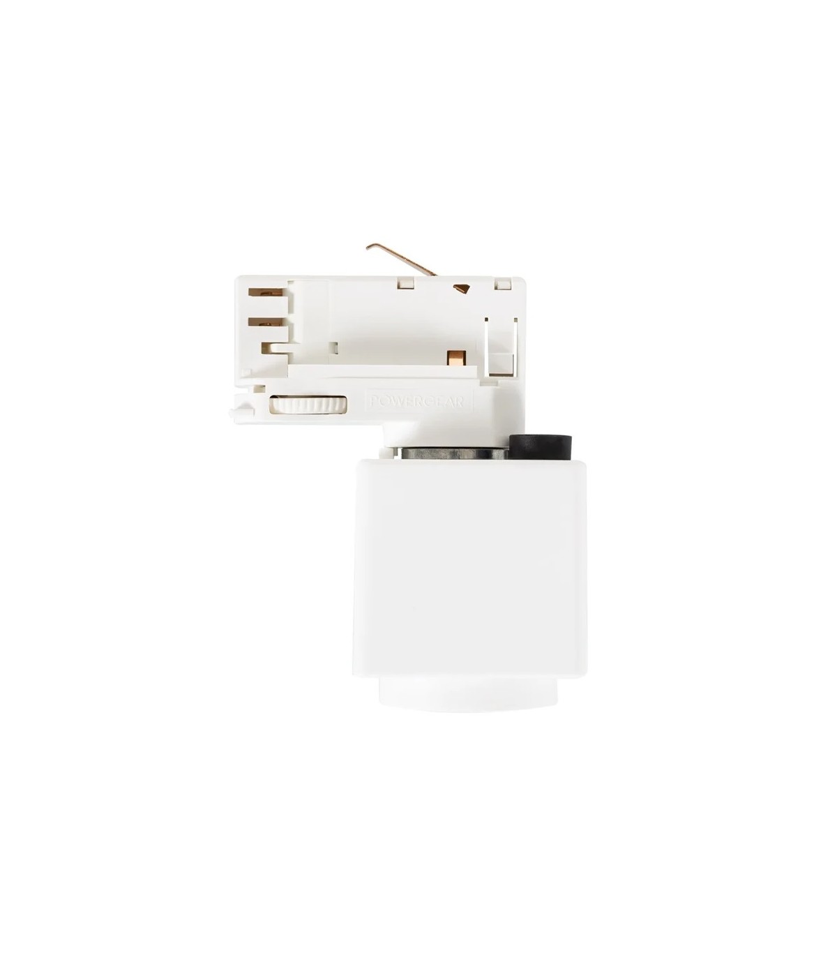 Base Schuko para Carril Trifásico Blanco