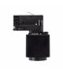 Base Schuko para Carril Trifásico Negro