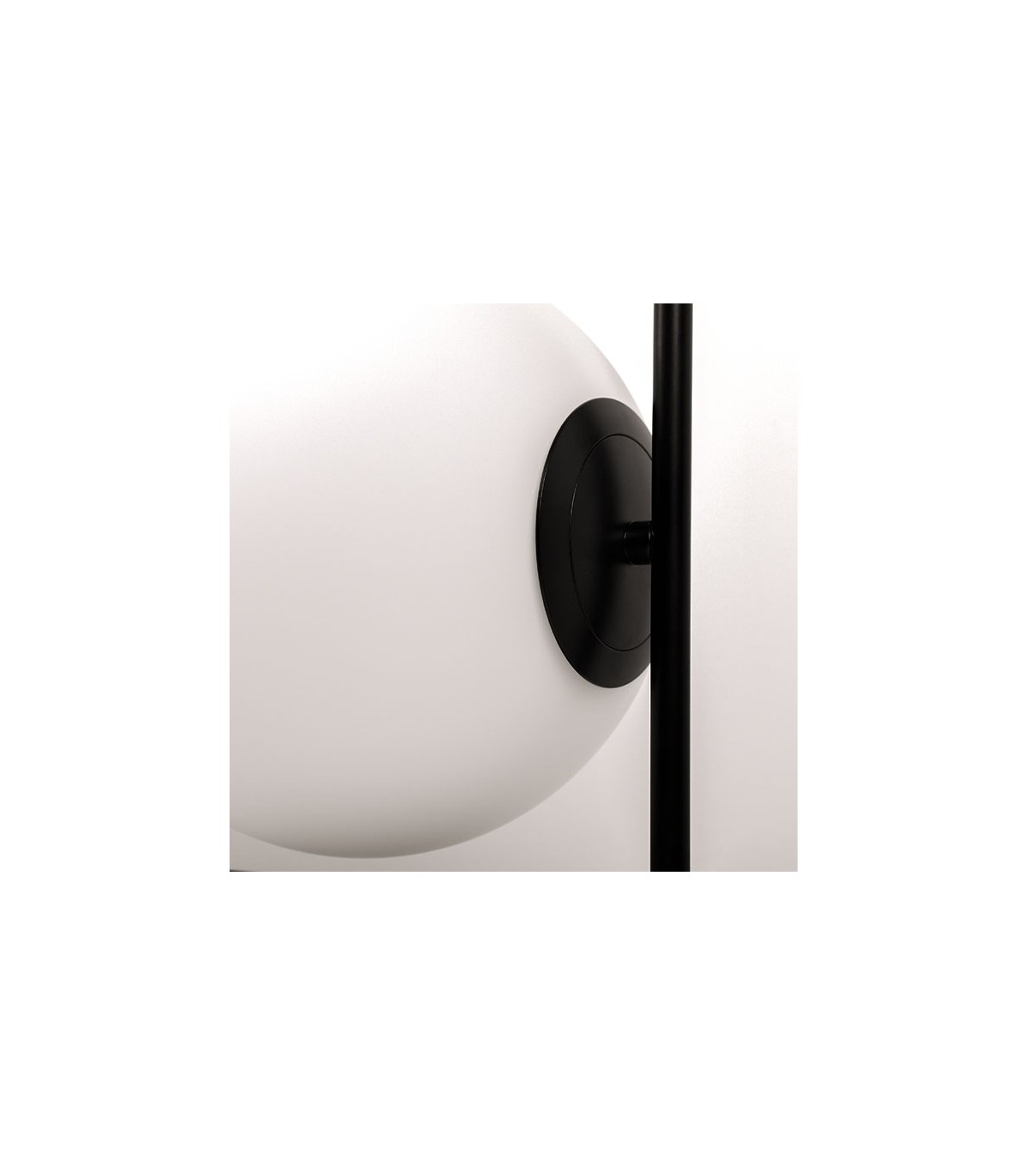 Aplique de Pared Aimee 1xE27 Negro