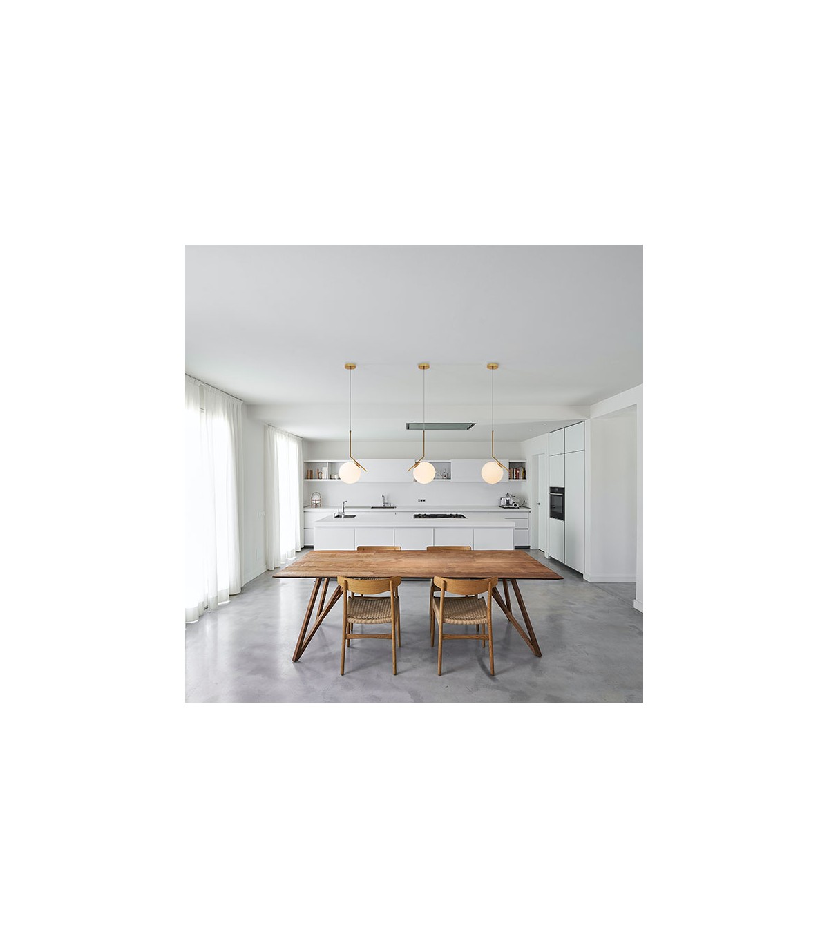 Lámpara Colgante Aimee 1xE27 Oro REGx440mm