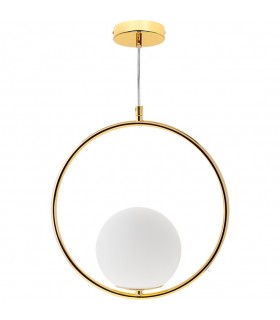 Lámpara Colgante Aimee Esfera 1xE27 Oro