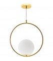 Lámpara Colgante Aimee Esfera 1xE27 Oro