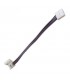 Ficha con cable para unir tiras de LED 10mm RGB