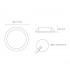 Downlight Led BOXSTER 9W 830LM IP20 Redondo Blanco