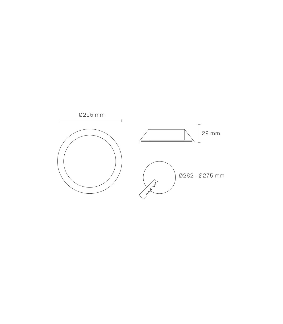 Downlight Led BOXSTER 30W 3200LM IP20 Redondo Blanco