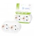 Ladrón Doble Plano Schuko 2P+TT 10/16A 250V