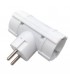 Ladrón Doble Salida Schuko 16A 250V