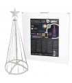 Árbol LED KIONDO Inteligente Bluetooth y Mando 1.2m 24 Funciones IP44 RGB