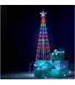 Árbol LED KIONDO Inteligente Bluetooth y Mando 1.2m 24 Funciones IP44 RGB