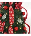 Árbol de navidad LED plegable decorado con luces NIAH 1,5M 8 Funciones IP44