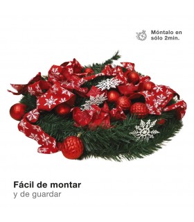 Árbol de navidad LED plegable decorado con luces NIAH 1,8M 8 Funciones IP44