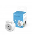 Ladrón base Schuko 16A 250V + 2USB + USB tipo C