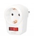Ladrón Simple Con Interruptor Schuko 2P+TT 16A 250V