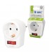 Ladrón Simple Con Interruptor Schuko 2P+TT 16A 250V