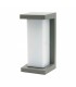 Aplique de pared LED Mint 10W 700Lm 120º IP54 Gris Antracita
