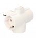 Adaptador Triple Salida Schuko Con Interruptor 16A 250V
