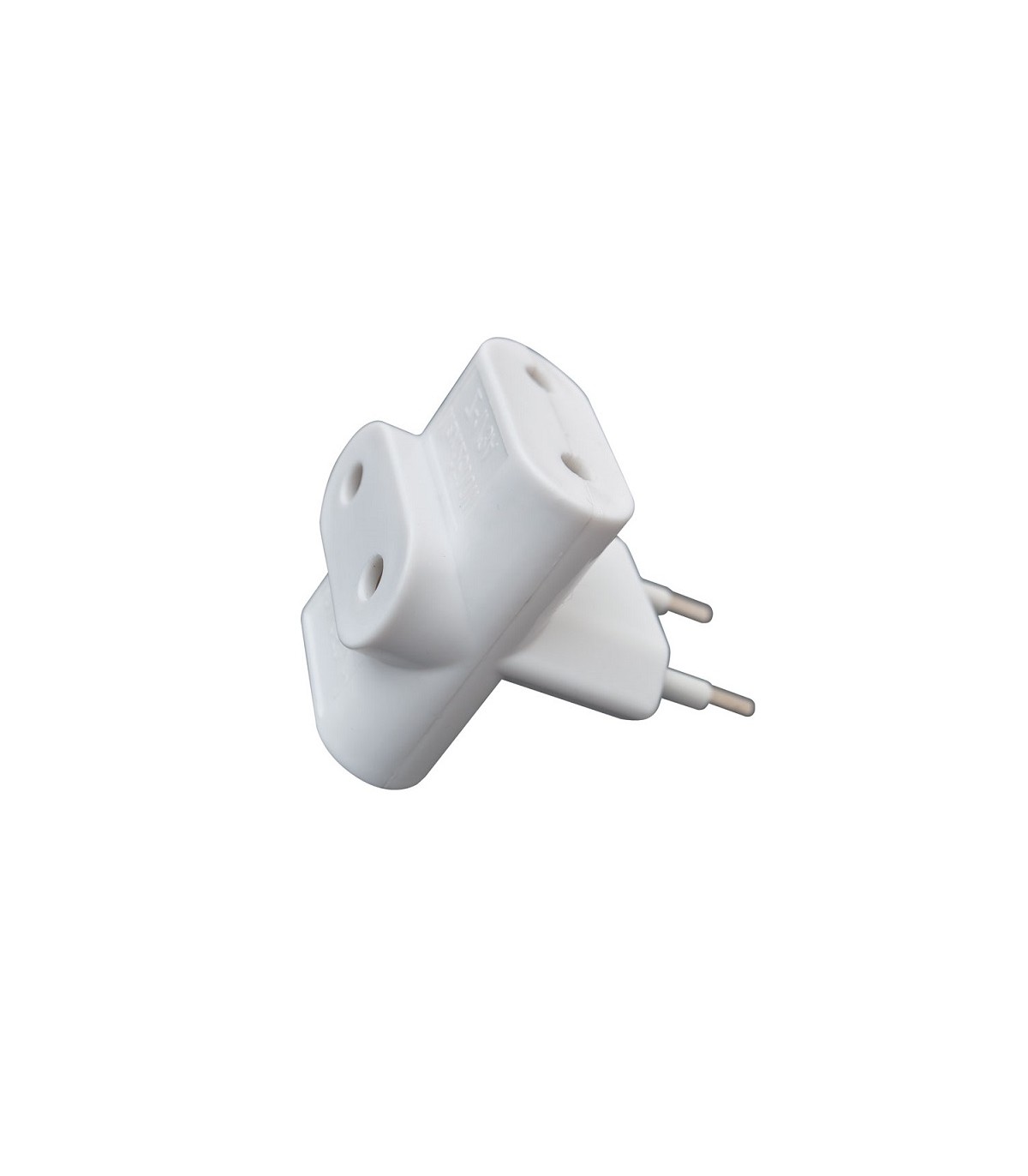 Ladrón Triple Salida 2P (Espigas 4mm) 2.4A 250V