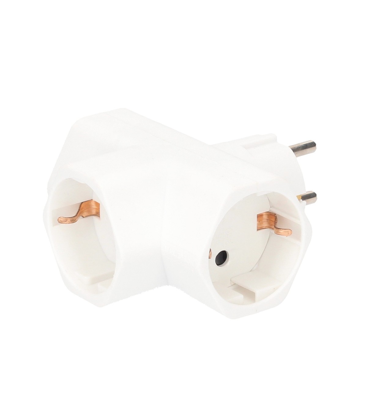 Ladrón Triple Schuko Interior Baquelita 16A 250V