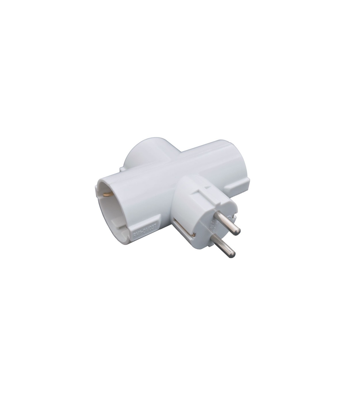 Ladrón Triple Salida Schuko 3500W 16A 250V