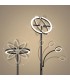 Lámpara de Pie IRIS Regulable 20+7W 1300+300Lm Blanco