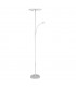 Lámpara de Pie IRIS Regulable 20+7W 1300+300Lm Blanco