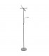 Lámpara de Pie IRIS Regulable 20+7W 1300+300Lm Blanco