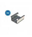 Pack 2 Grapas Para Perfil Lm3833