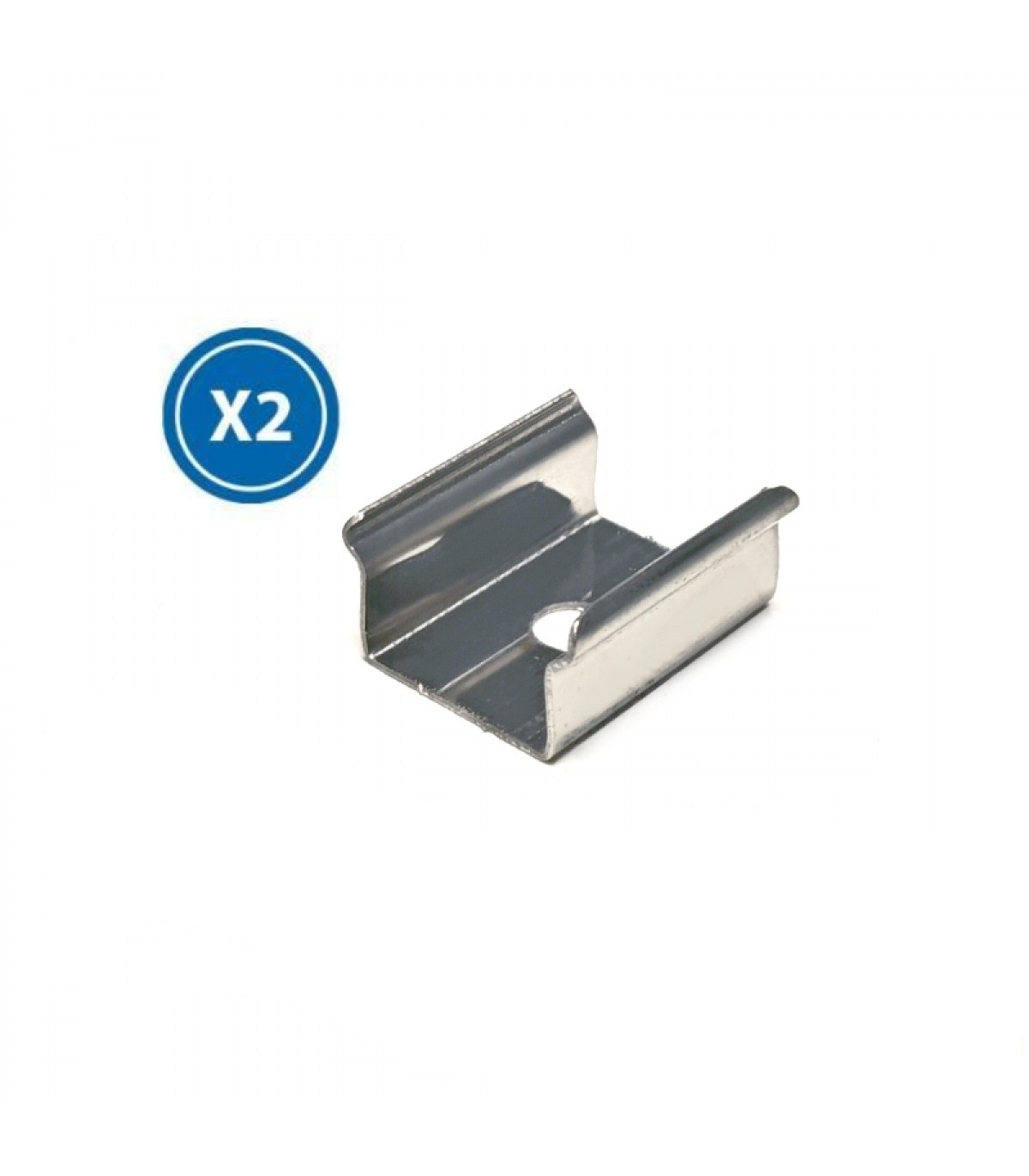 Pack 2 Grapas Para Perfil Lm3833