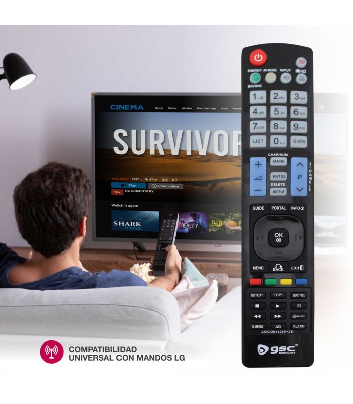 Mando Universal Para TV LG