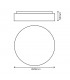 Plafón LED AQUA ROUND 18W 2000Lm IP44