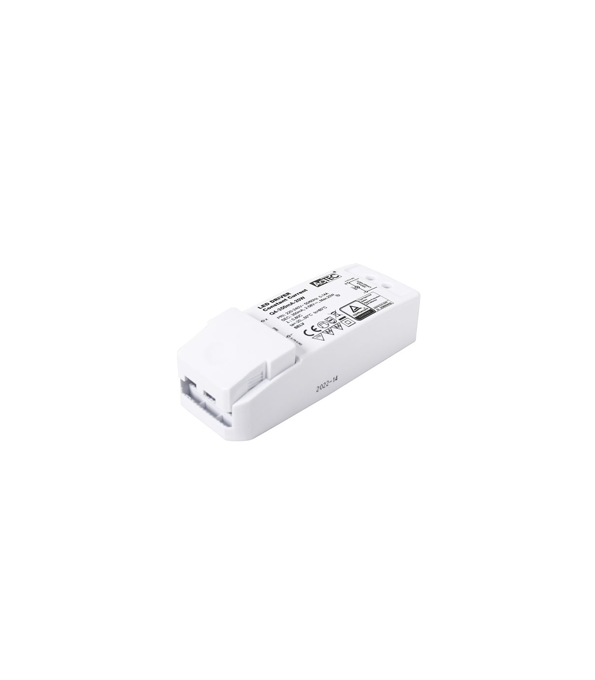 Driver AcTEC 20W OUT2-58VDC 350mA IP20