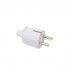 Clavija Sucko bipolar 10/16A 250V 4.8mm entrada recta Blanca