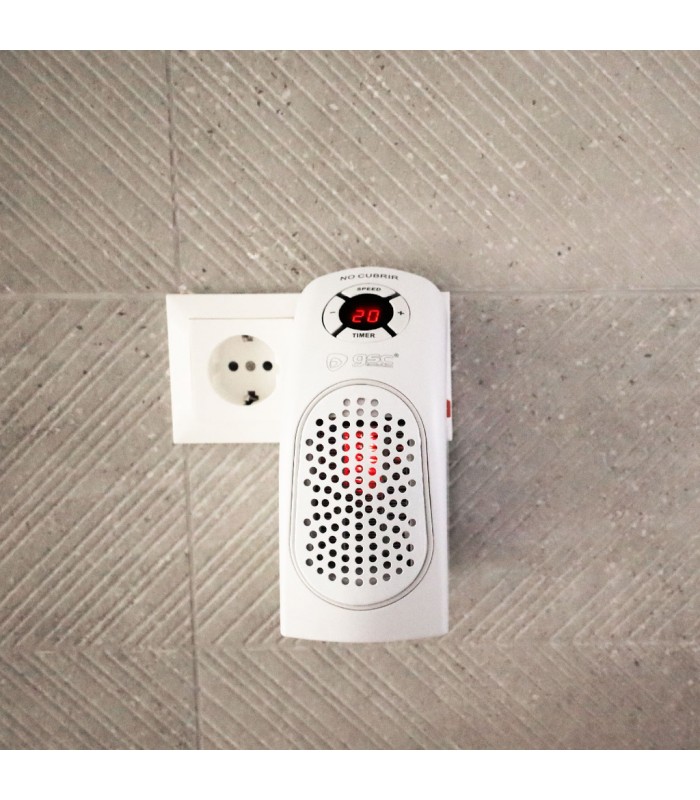 Mini Calefactor BARDEI 400W Blanco