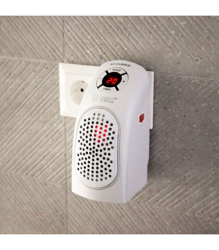 Mini Calefactor BARDEI 400W Blanco