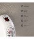 Mini Calefactor BARDEI 400W Blanco