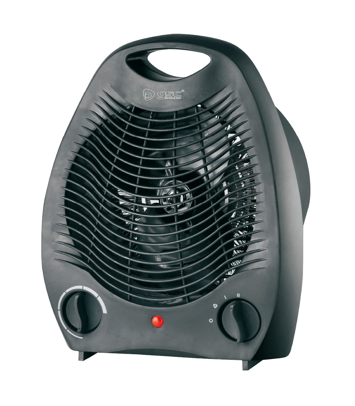 Calefactor De Suelo Vertical TUPA 2000W Negro