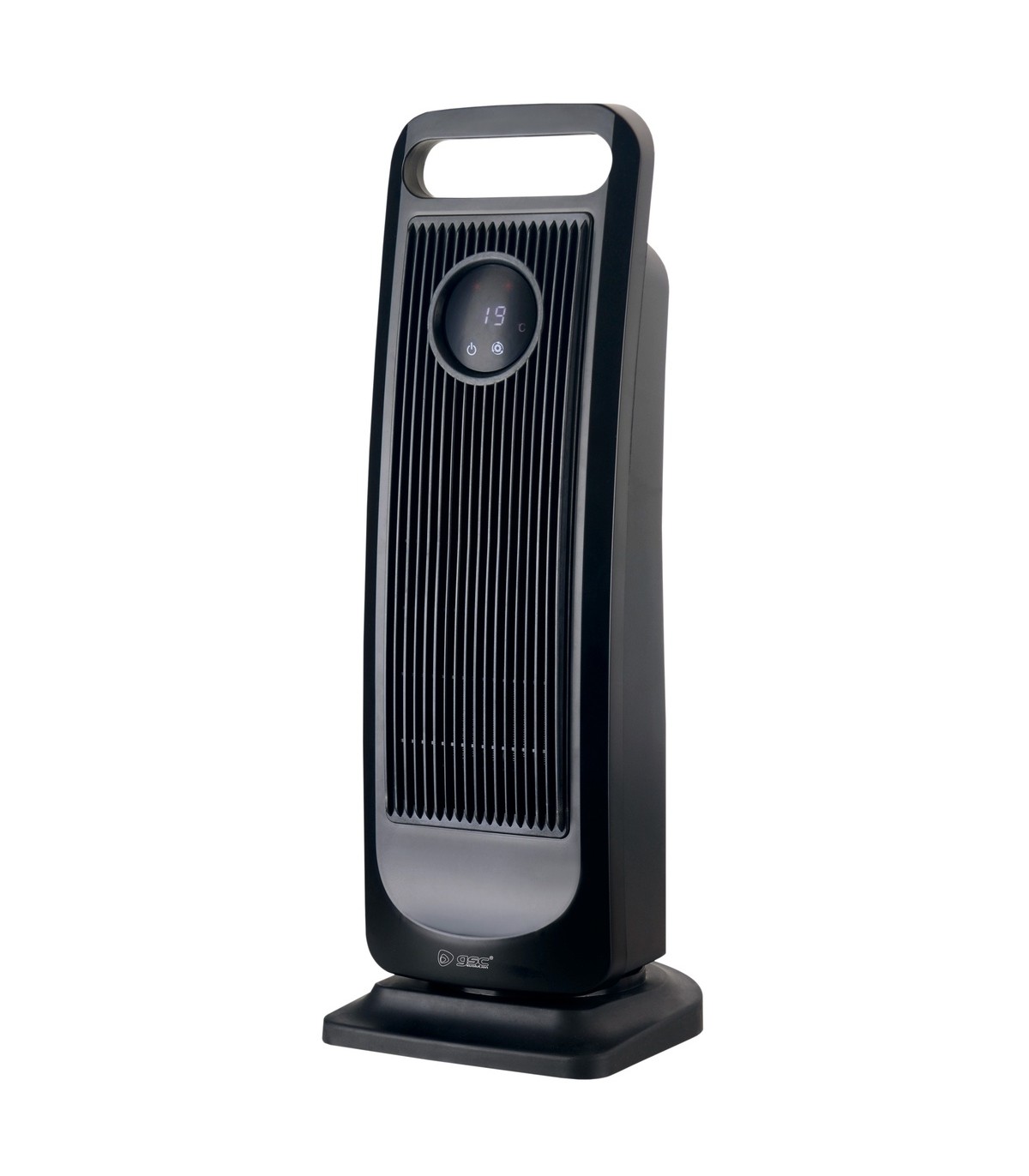 Calefactor Vertical Giratorio Ceramico TANBAR 2000W Negro