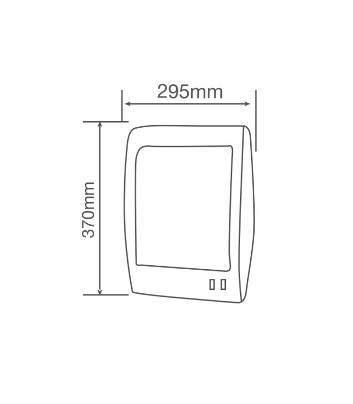 Estufa de Cuarzo MIARY Max. 800W 2 Tubos