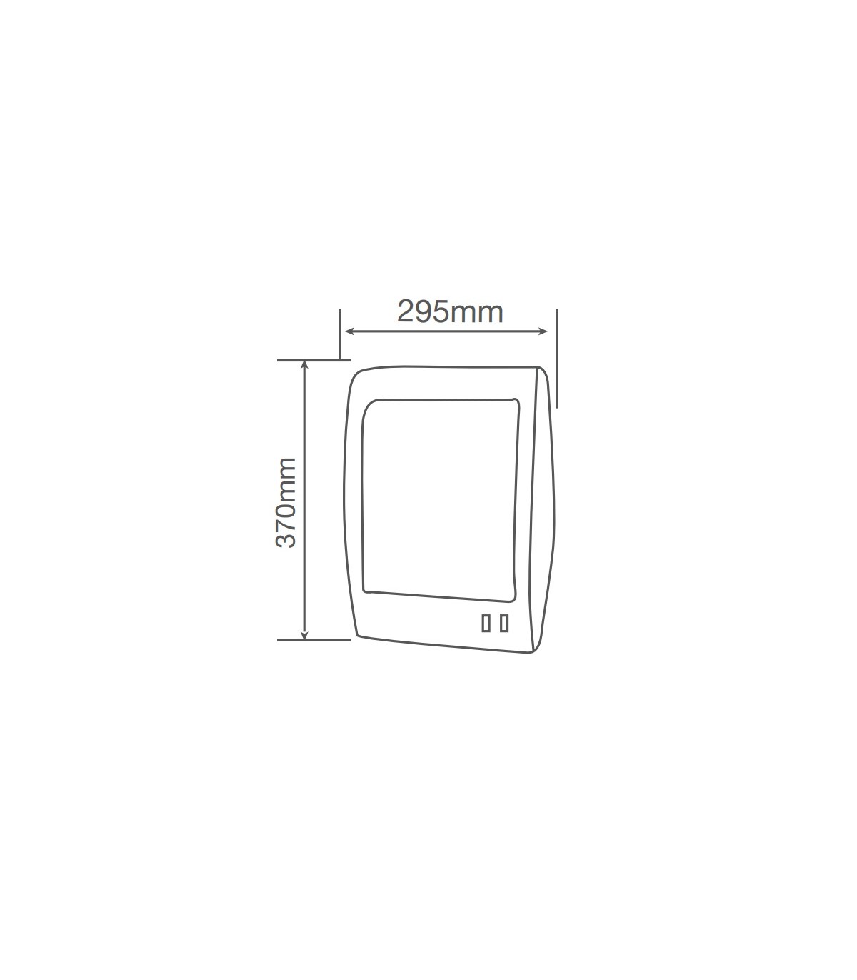 Estufa de Cuarzo MIARY Max. 800W 2 Tubos