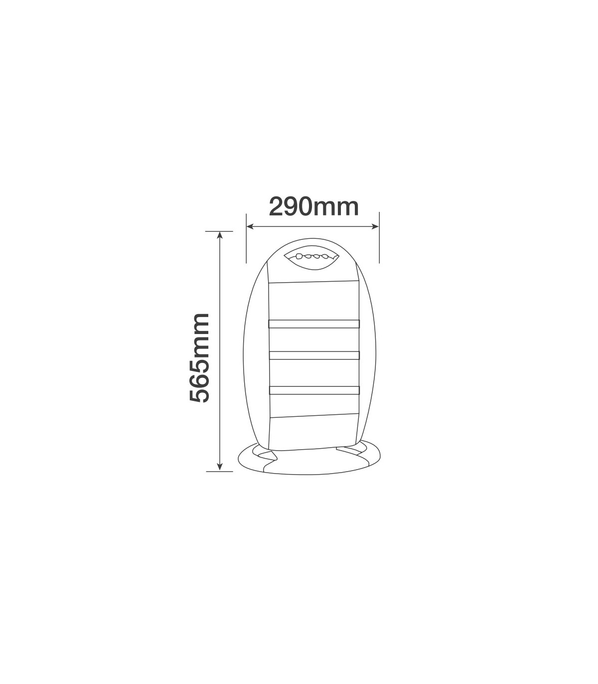 Estufa Halógena Giratoria BEKITRO Máx. 1200W