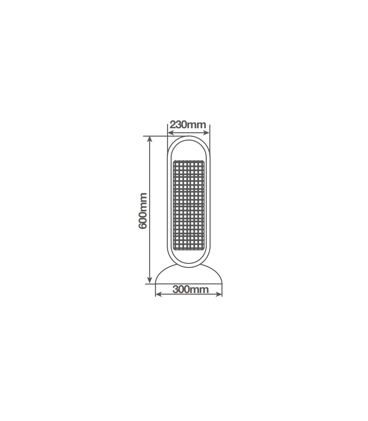 Estufa Giratoria Tubos de Carbono LUMBIS Máx. 900W